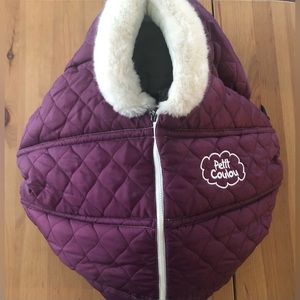 Petit Coulou car seat cover